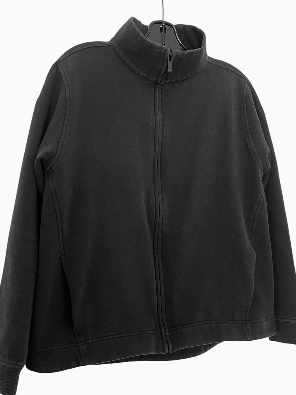 Lululemon Wind Down Jacket Black Full Zip Size 
12